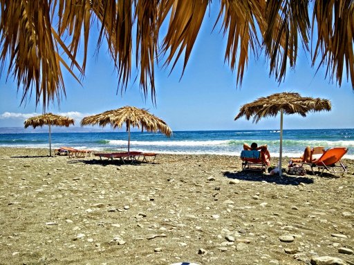 Tropica Club Agia Galini, Beach